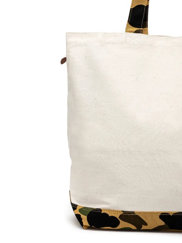 A BATHING APE® Ape Head Tote Bag | Neutrals | FARFETCH A BATHING APE® Ape Head Tote Bag | Neutrals | FARFETCH