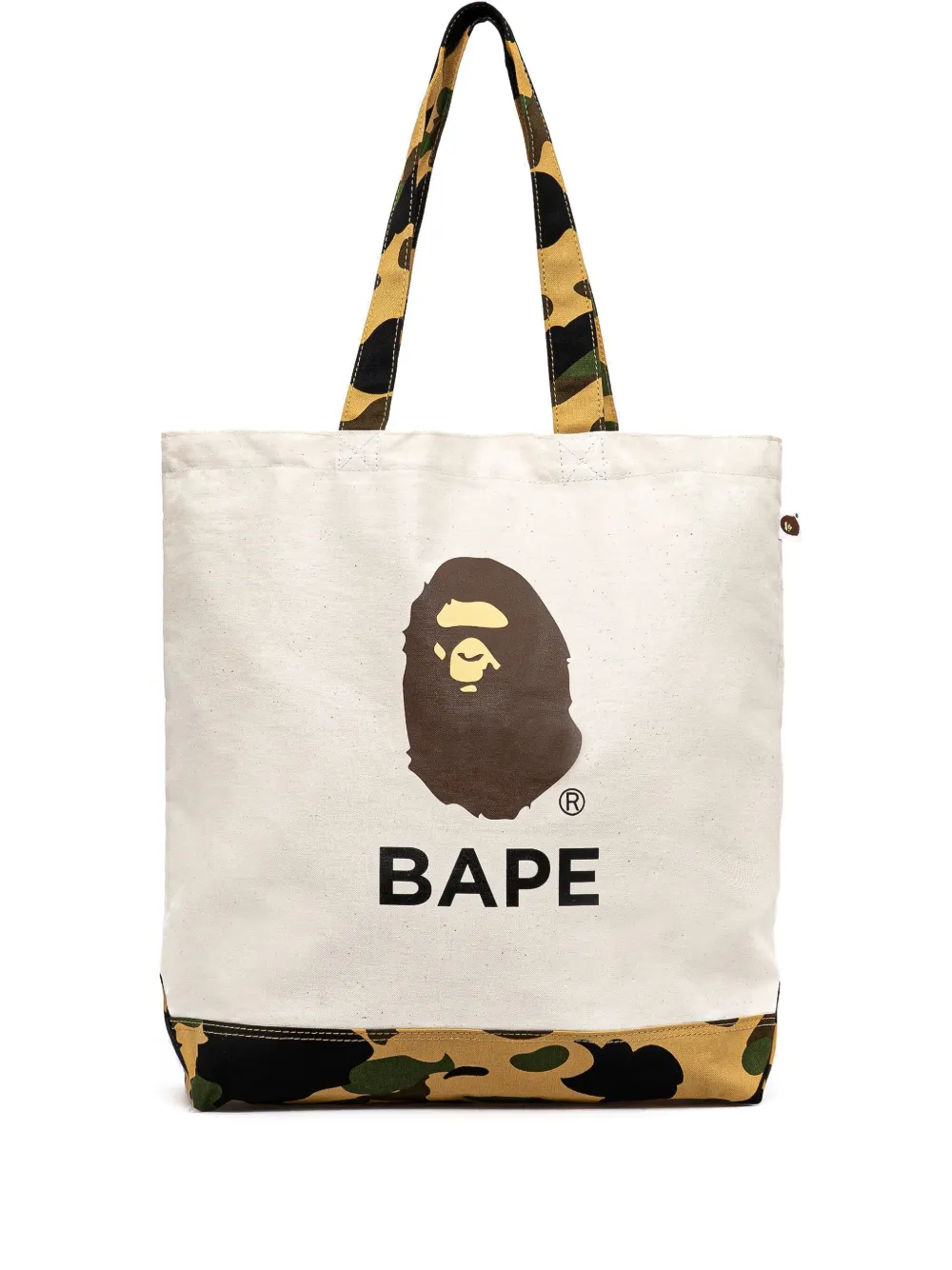 A BATHING APE Head shopper Beige