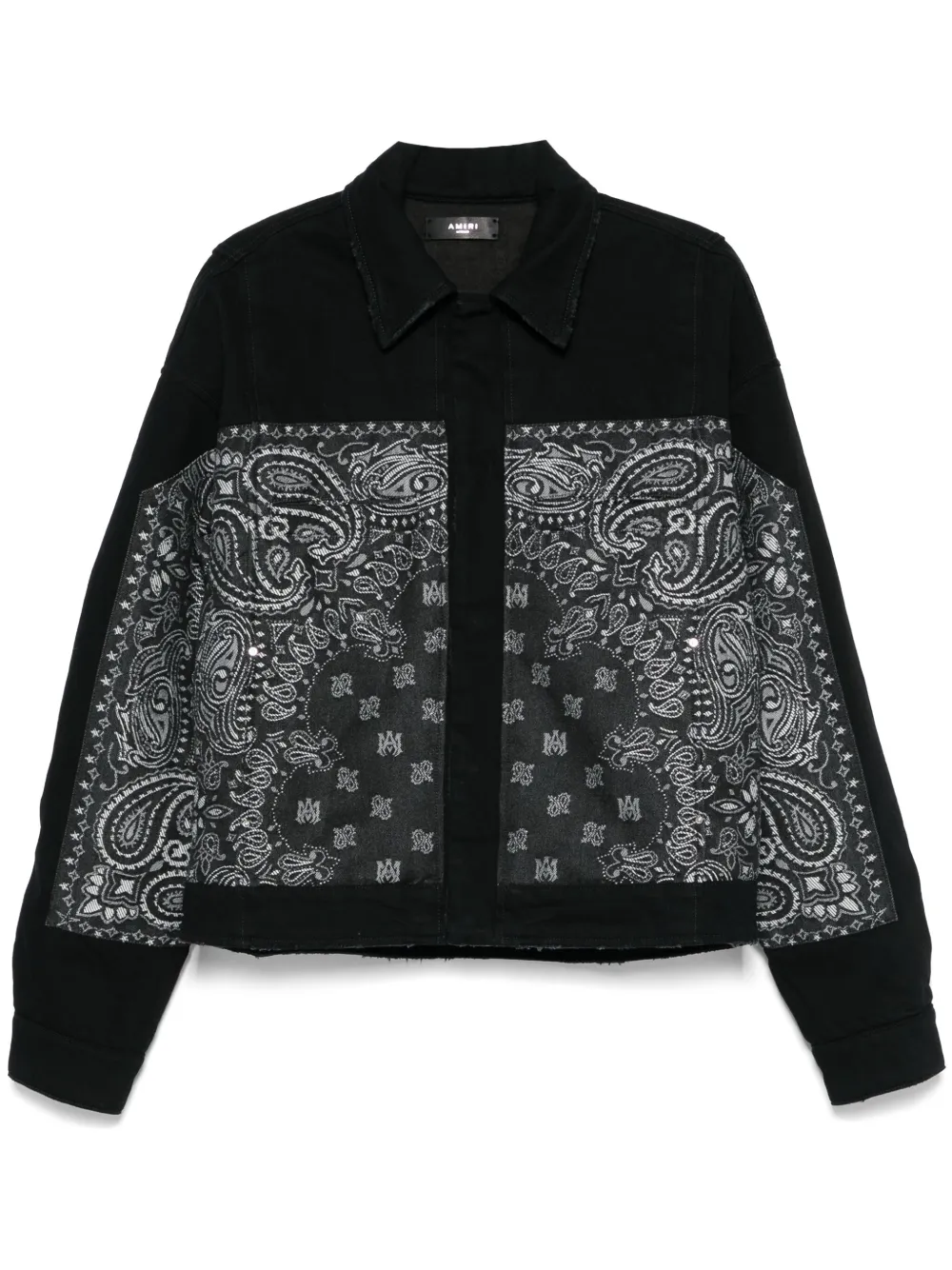 paisley-attern jacket