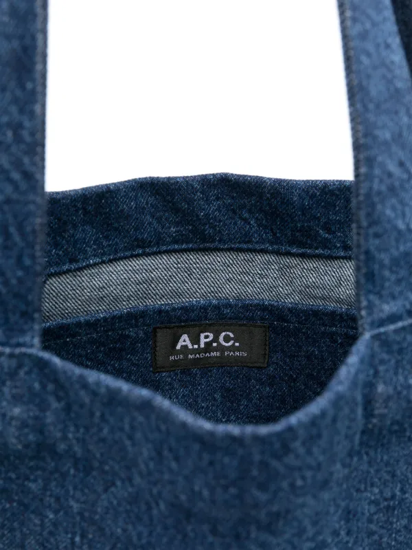 A.P.C. Lou Tote Bag | Blue | FARFETCH