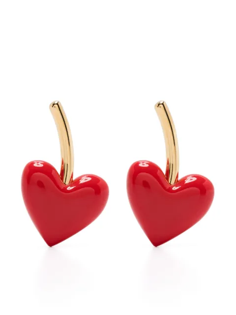 A.P.C. heart-motif earrings