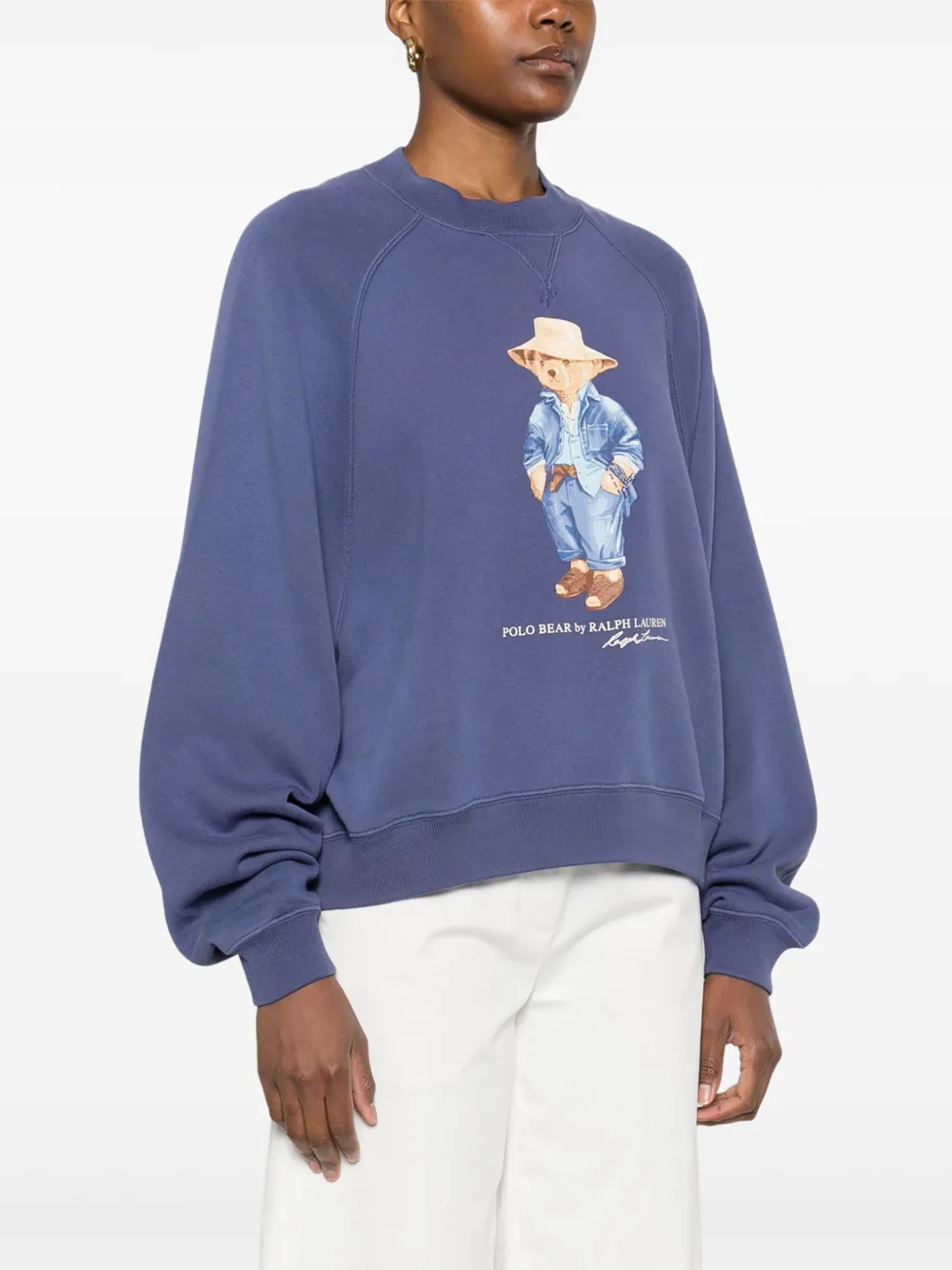 POLO RALPH LAUREN POLO BEAR-MOTIF SWEATSHIRT