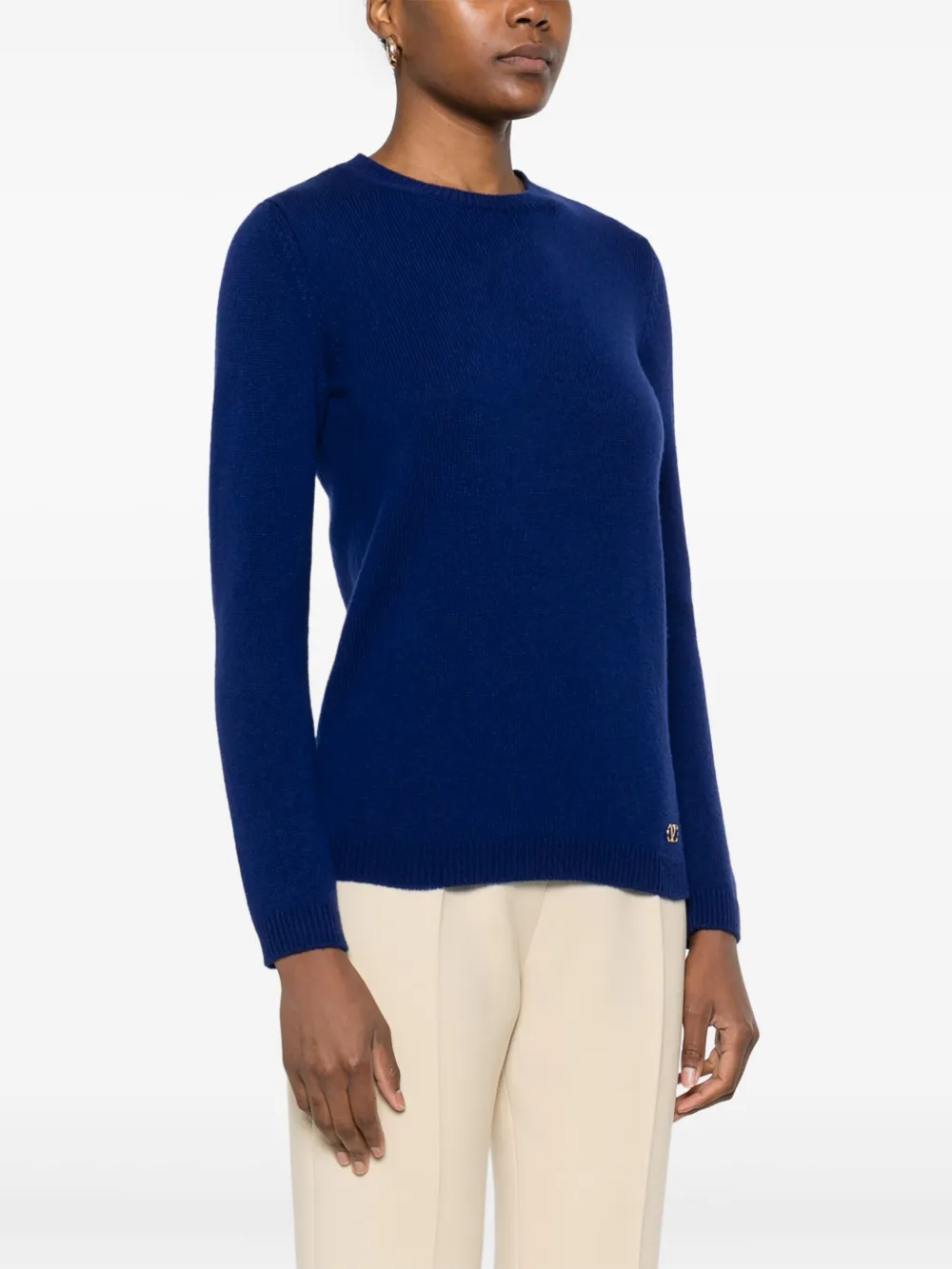 Valentino Garavani Kasjmier trui Blauw