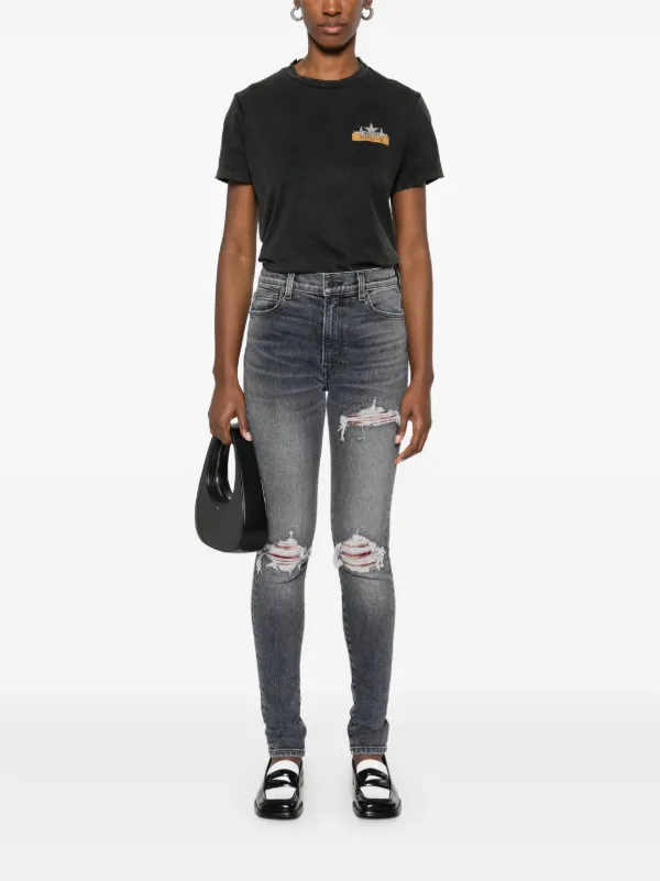 【AMIRI】在庫薄 Vintage Crystal Star フーディ AMIRI VINTAGE AMIRI CRYSTAL STAR TEE / BLK | nubiantokyo