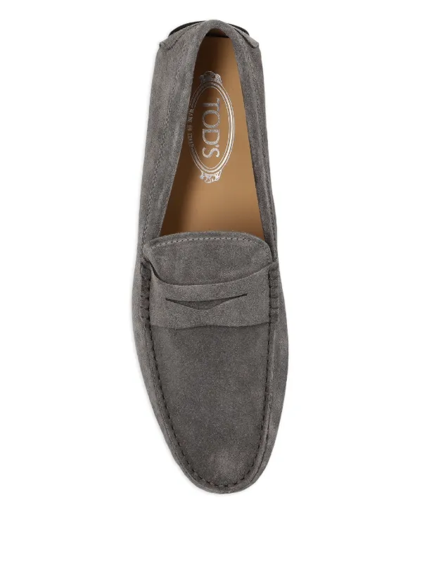 Tod's シティ ゴンミーニ ドライビングシューズ | グレー | FARFETCH JP