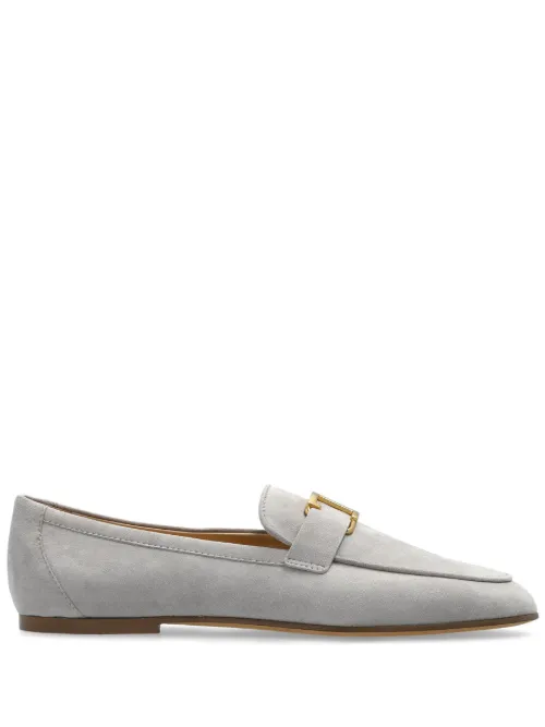 Tod's mocassins en cuir - Gris - Tod's - Modalova