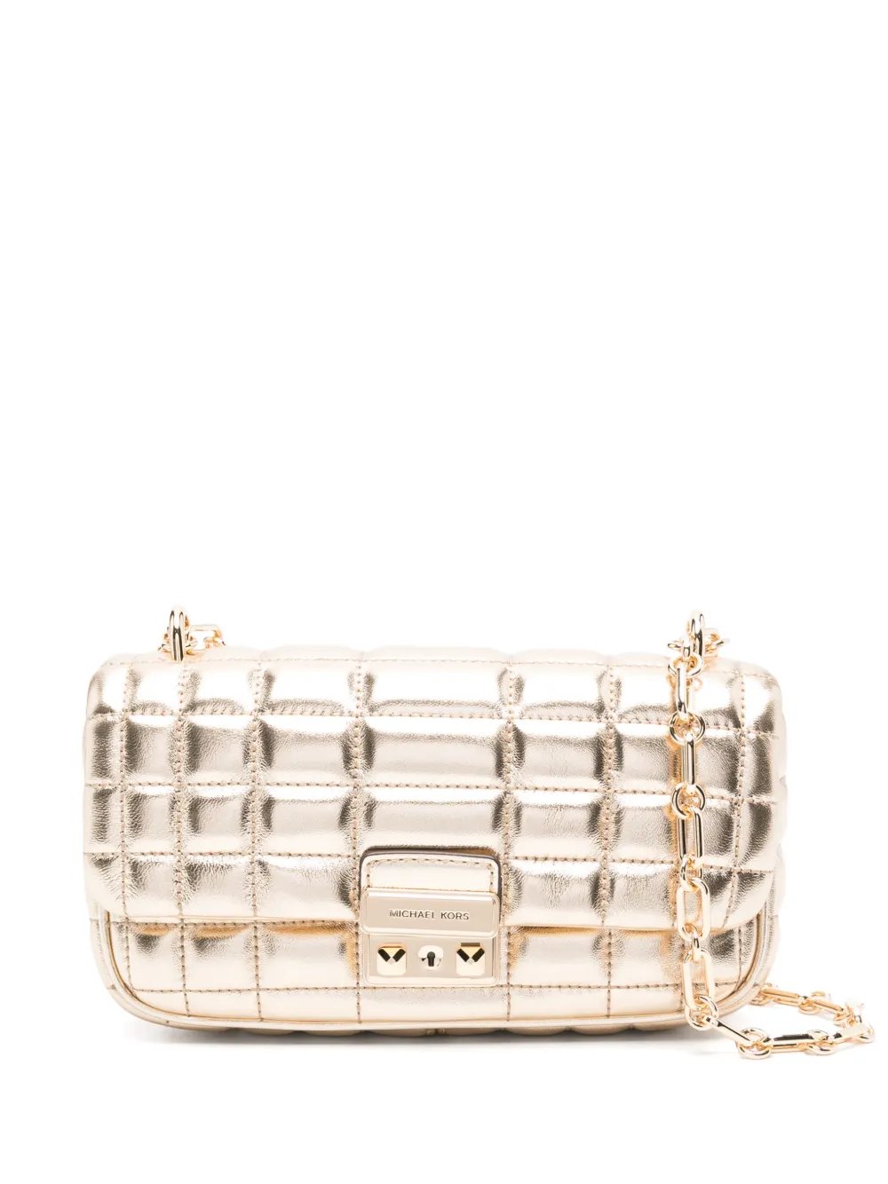 Michael Michael Kors トライベッカ ショルダーバッグ - ゴールドトーン Michael Michael Kors トライベッカ ショルダーバッグ - ゴールドトーン