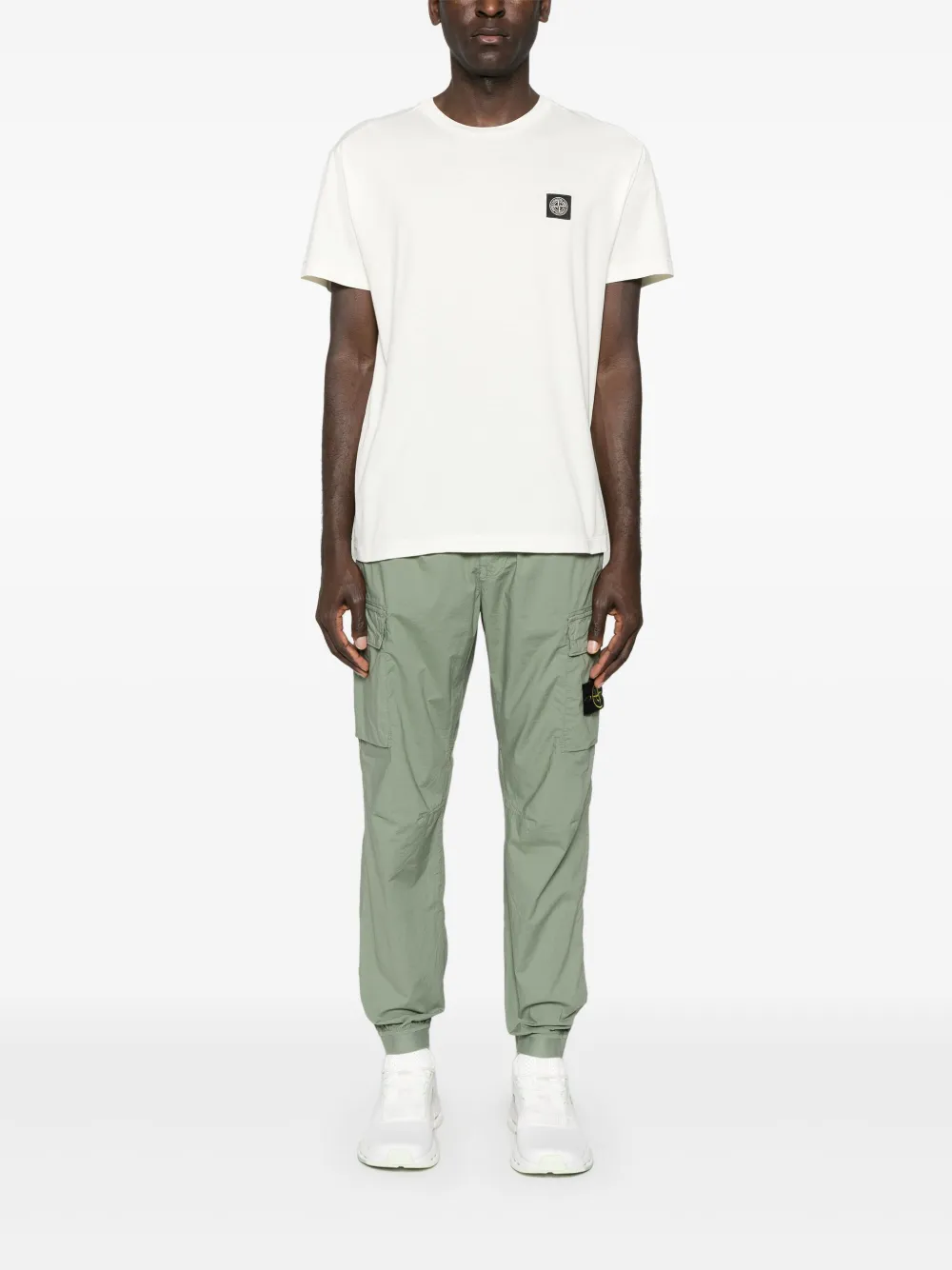 Stone Island Lichtgewicht jersey T-shirt - Wit