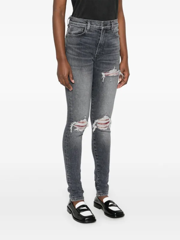 パンツ 27 AMIRI MX1 JEAN GREY AMIRI MX1 Bouclé Jeans | Grey | FARFETCH