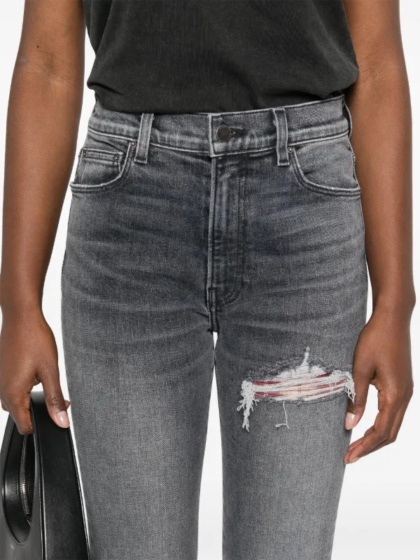 AMIRI MA Quad Flannel MX1 Jeans | Grey | FARFETCH
