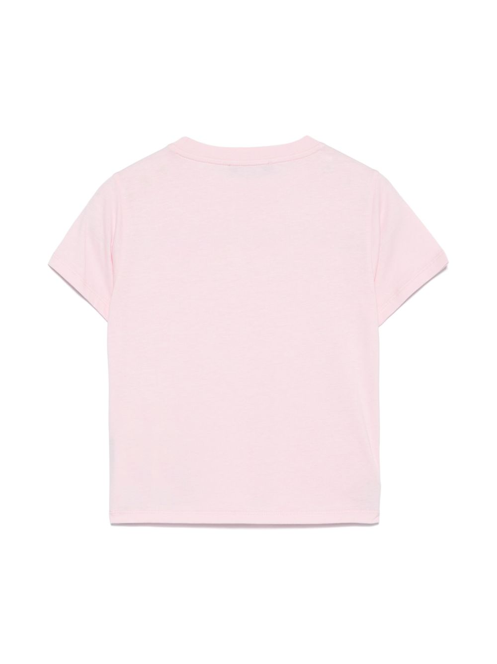 Balmain Kids T-shirt met geborduurd logo - Roze