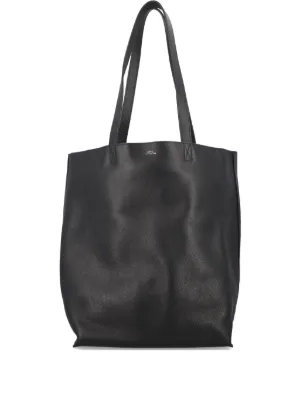 A.P.C. レザートートバッグ 黒 2WAY仕様 Camden トートバッグ 24232102349 | A.P.C.