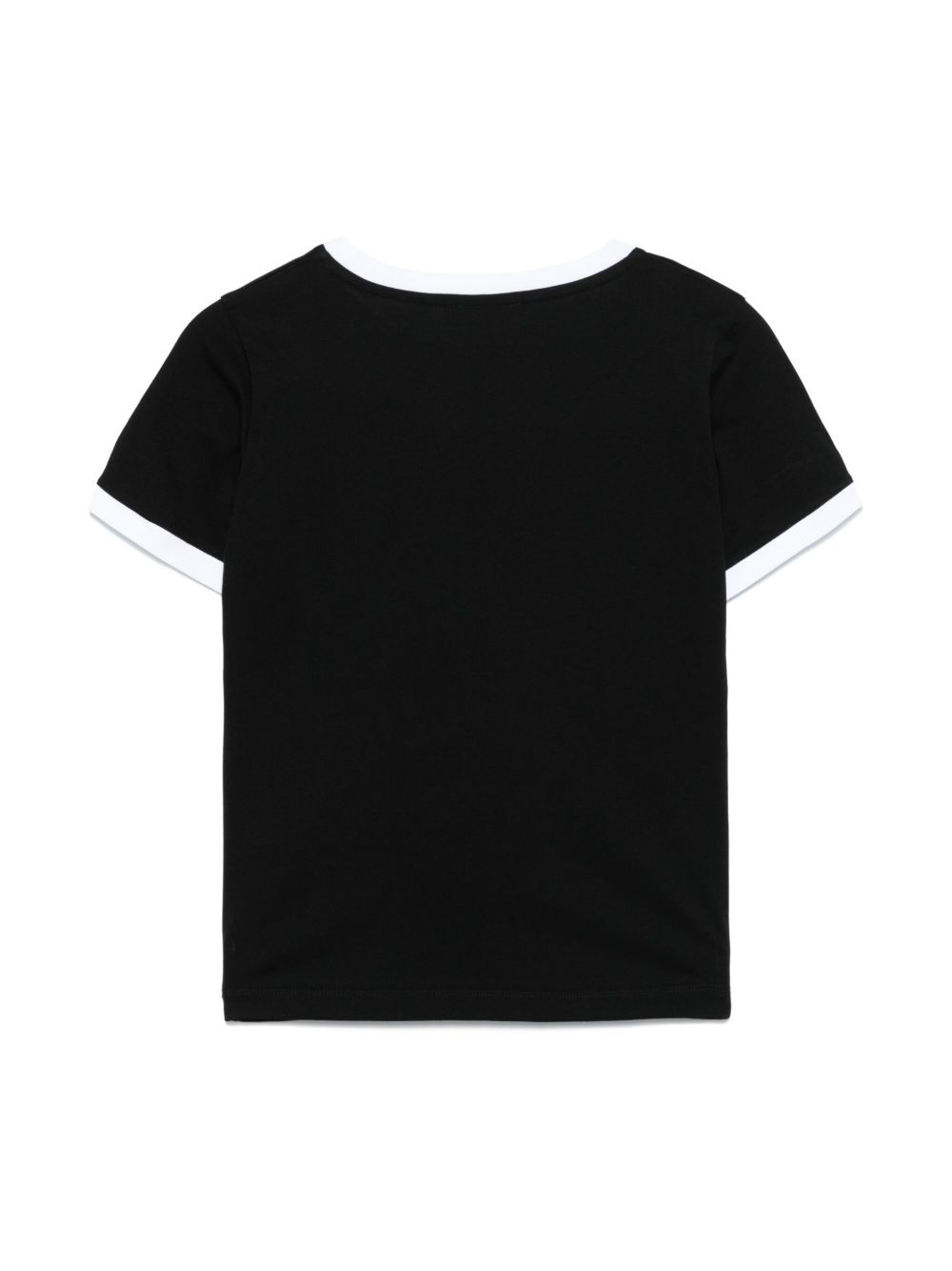 Balmain Kids T-shirt met logo-reliëf - Zwart