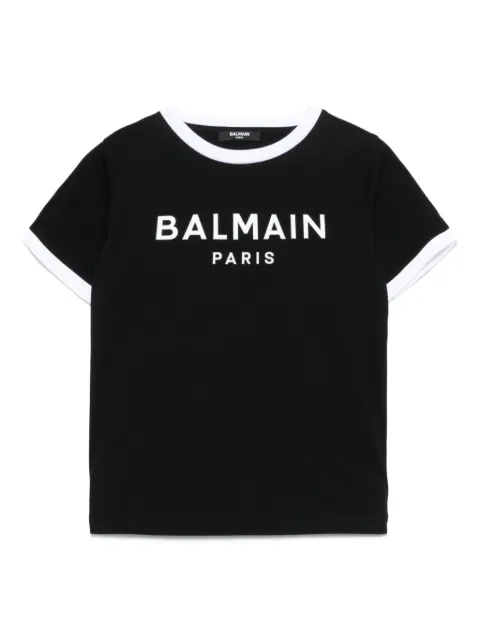 Balmain Kids logo-embossed T-shirt