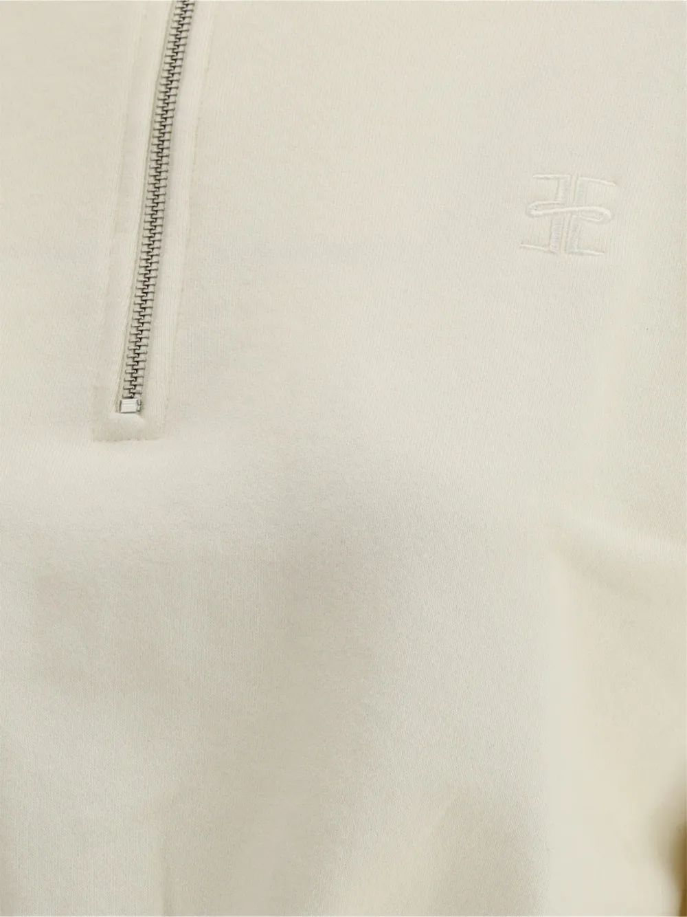 ÉTERNE Cropped sweater Beige