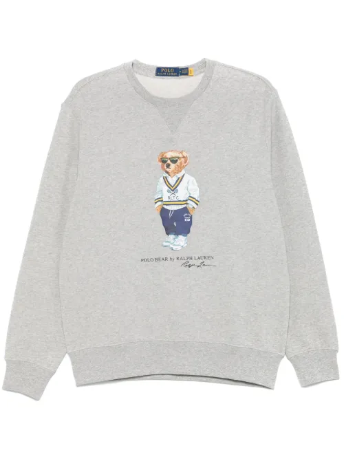 Polo Ralph Lauren sweat Bear - Gris - Polo Ralph Lauren - Modalova