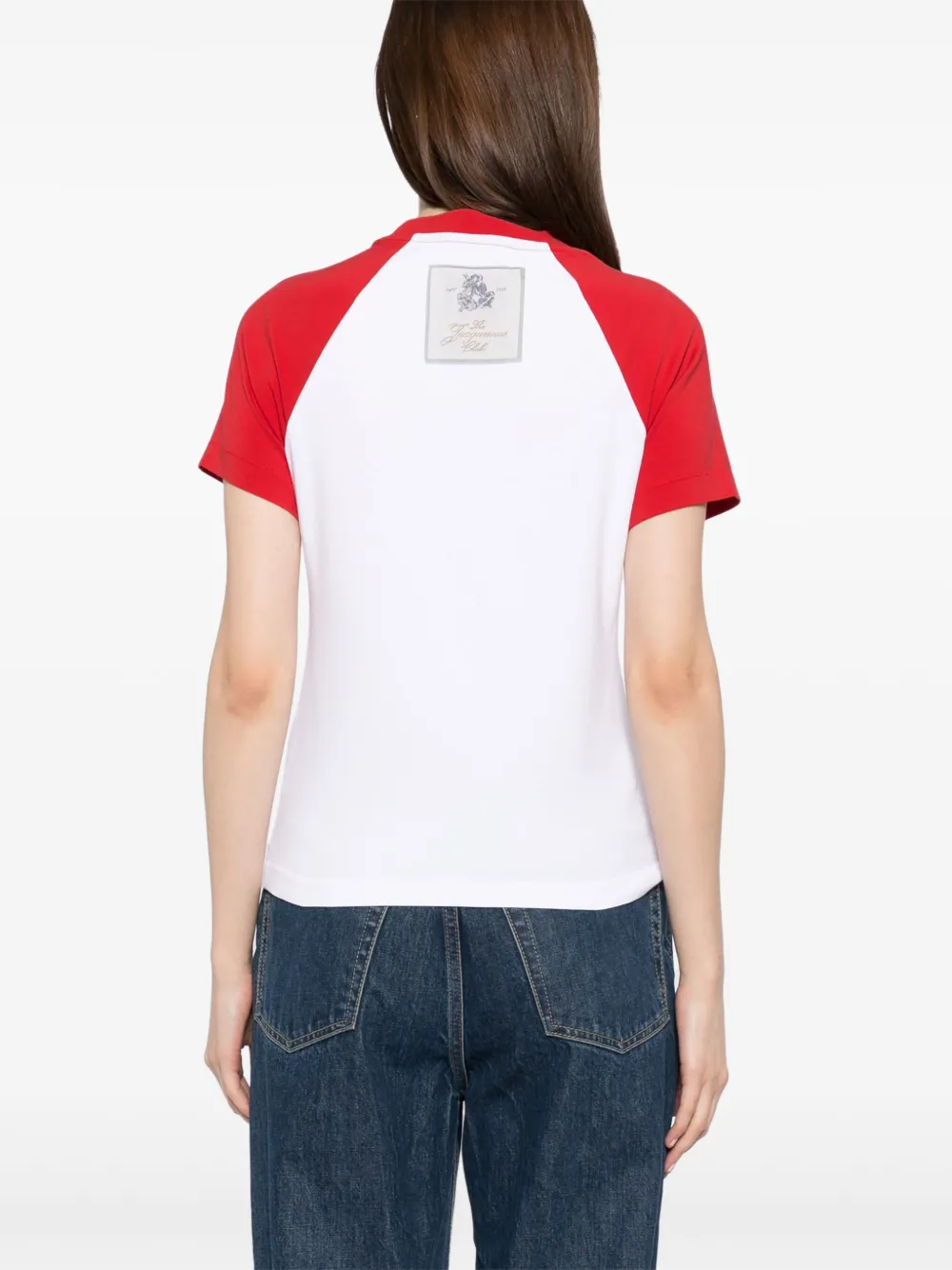 Shop Jacquemus Baseball T-shirt In White