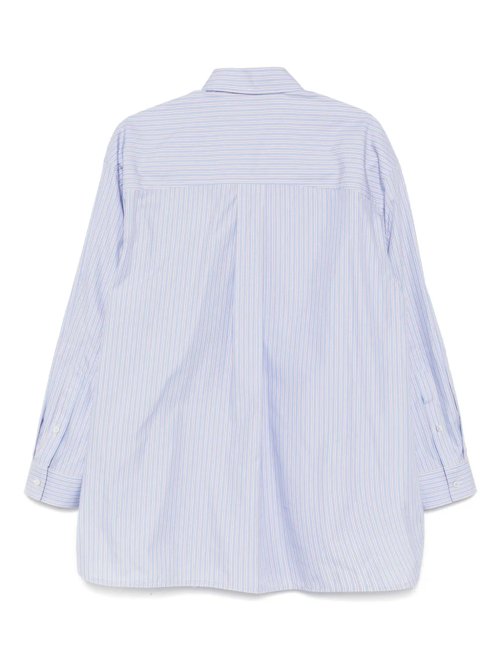 Juun.J Blouse met krijtstreep - Blauw