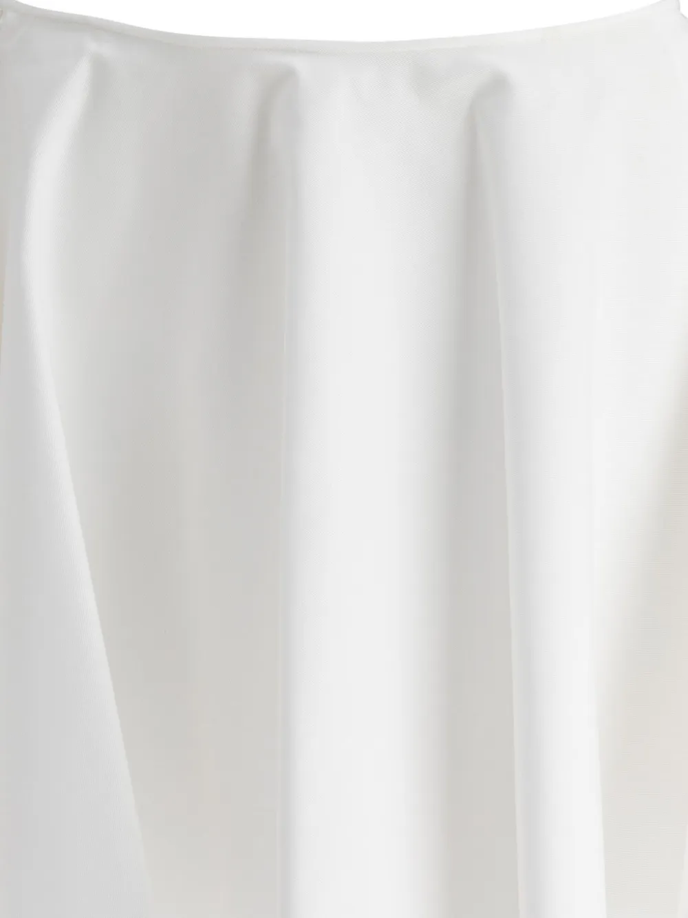 Givenchy geplooide rok Wit