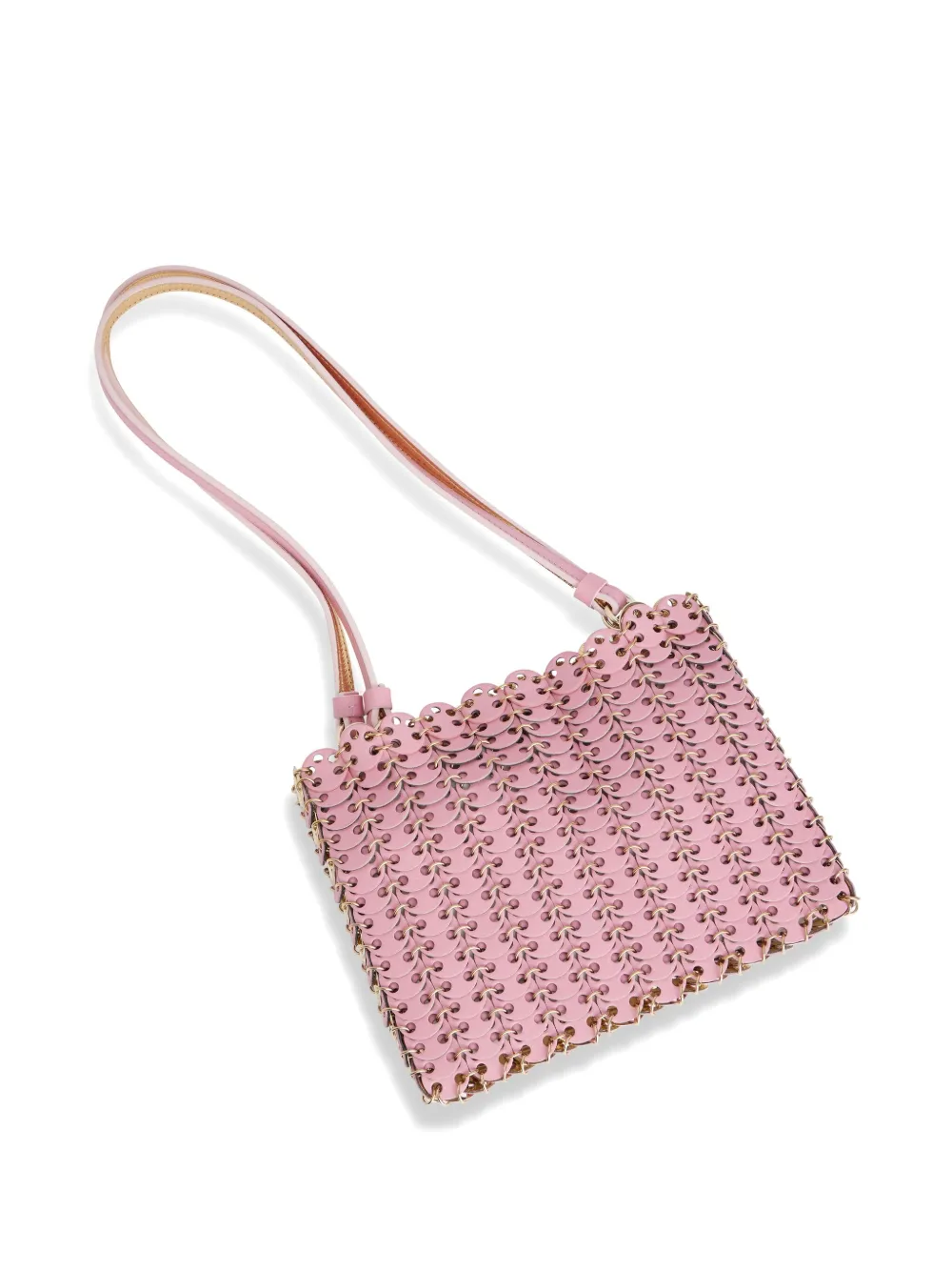 Shop Rabanne 1969 Flip Shoulder Bag In Pink
