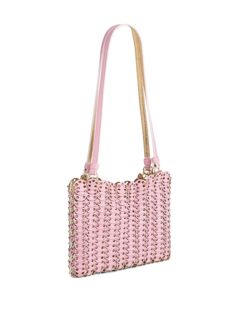 Shop Rabanne 1969 Flip Shoulder Bag In Pink