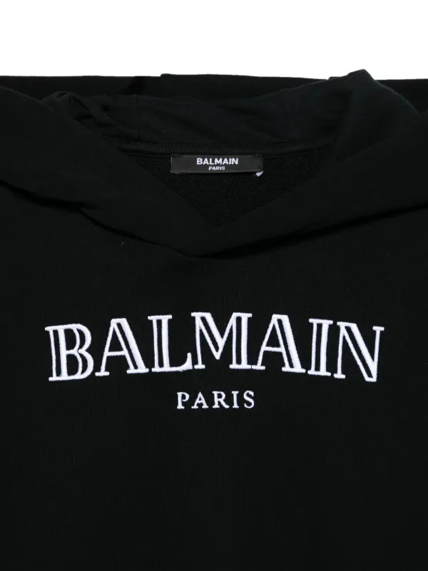 キッズ用トップス BALMAIN SS25 Logo sweatshirt (BW4A80Z0081 930AG) Balmain Kids B Logo Sweatshirt