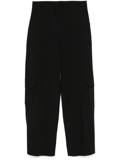 GANNI twill cargo trousers 