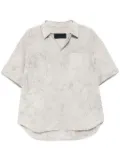 Juun.J graphic-print shirt - Grey