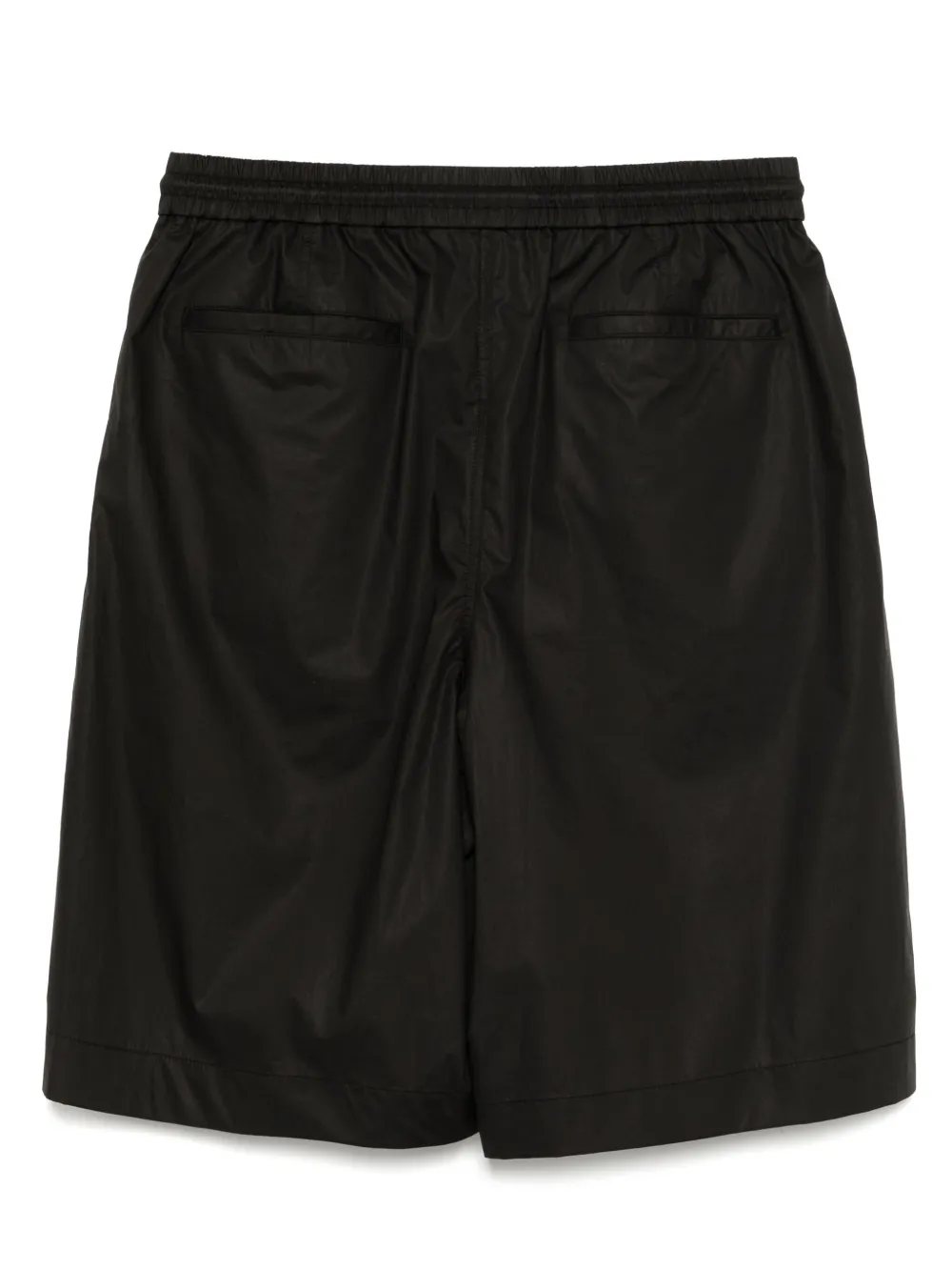 Juun.J Shorts met geborduurd logo - Zwart