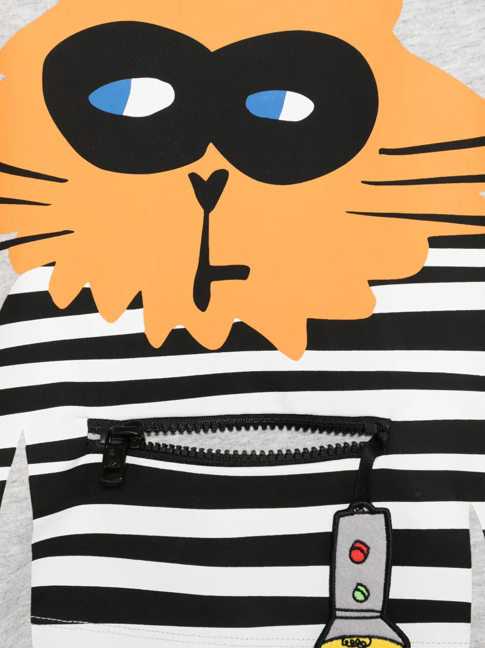 Stella McCartney Kids T-shirt met print Grijs