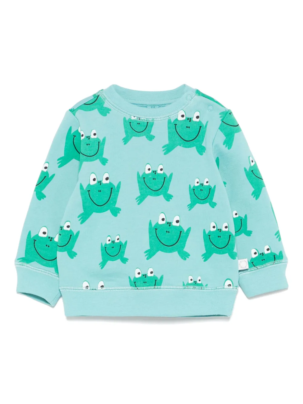 Stella McCartney Kids Felpa con stampa - Blu