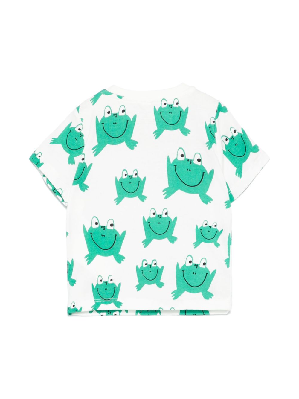 Stella McCartney Kids frog-print T-shirt - White