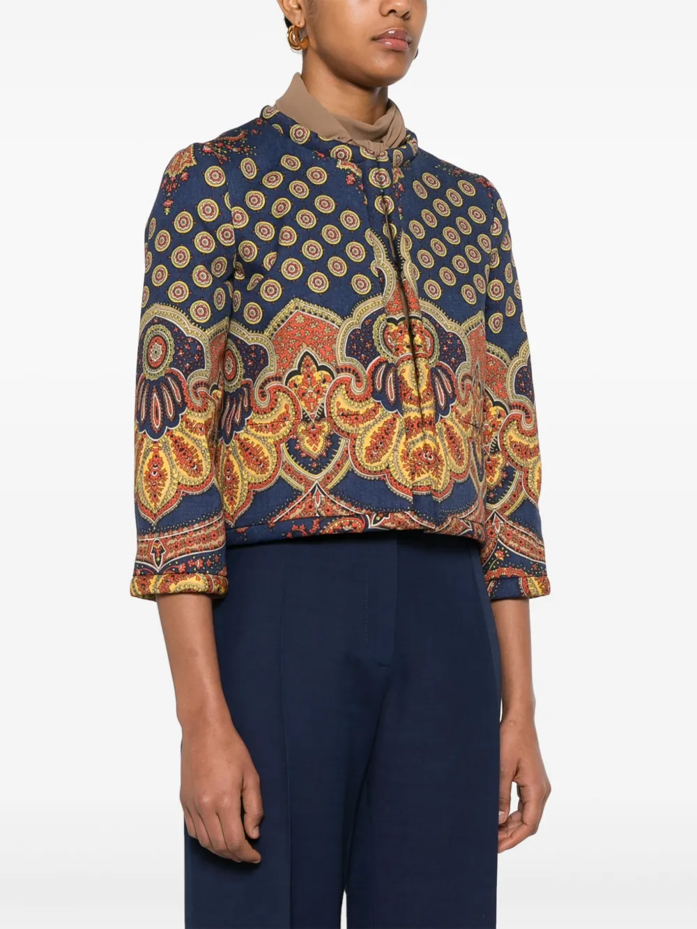 Valentino Garavani Medaglioni Voyage Imaginaire jack Blauw