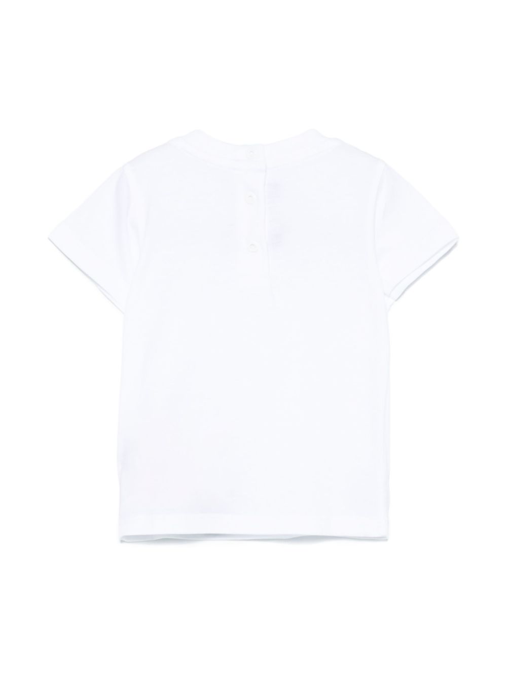 BALMAIN RUBBERISED-LOGO T-SHIRT