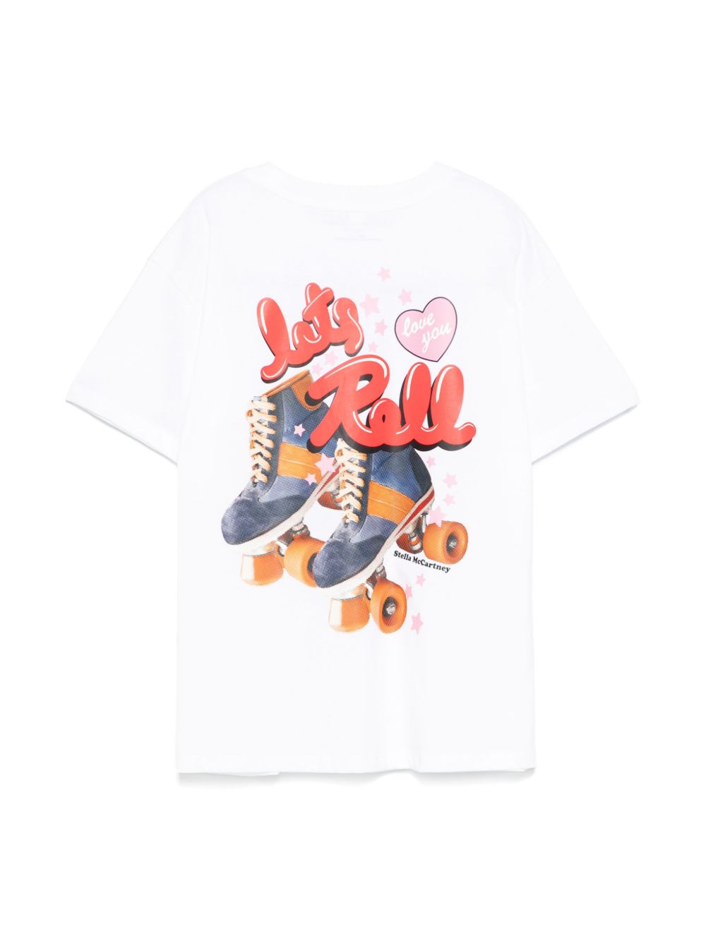 Stella McCartney Kids T-shirt met print - Wit