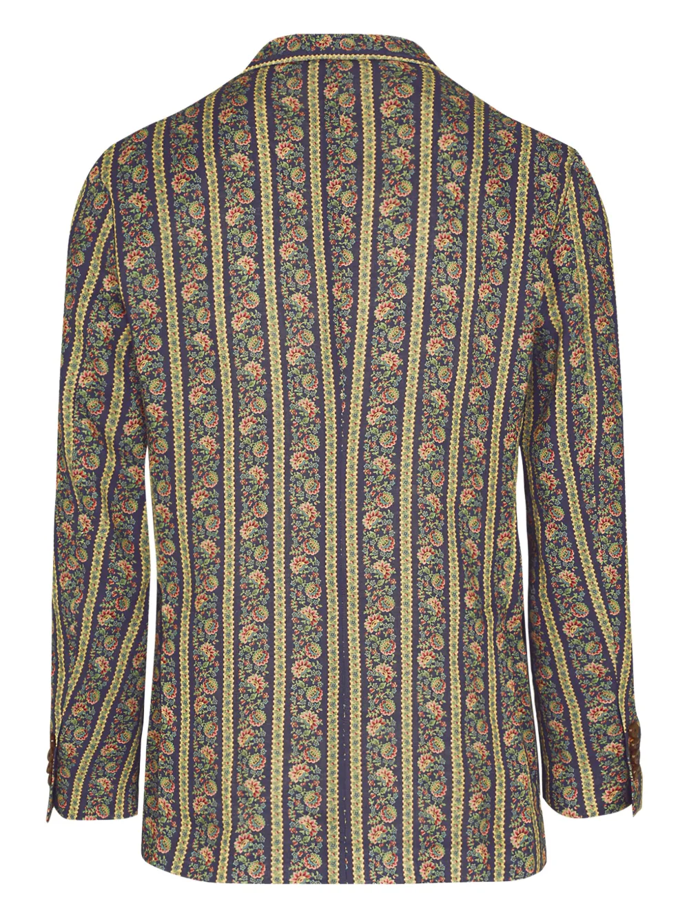 VIVIENNE WESTWOOD FLORAL STRIPED BLAZER