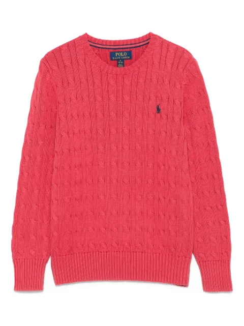 POLO RALPH LAUREN KIDS cable-knit sweater