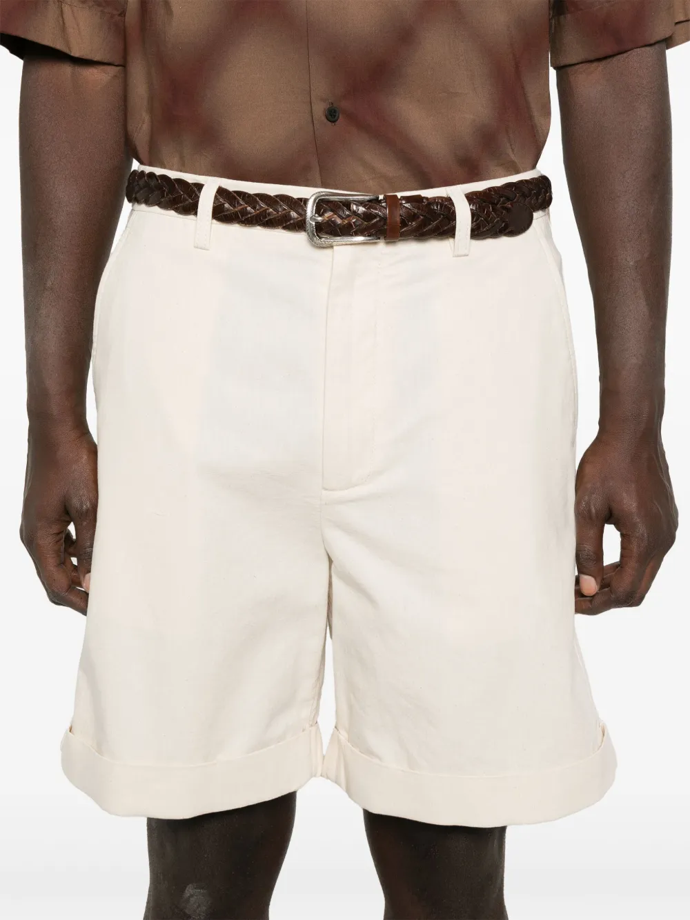 Valentino Garavani Canvas zwembroek Beige