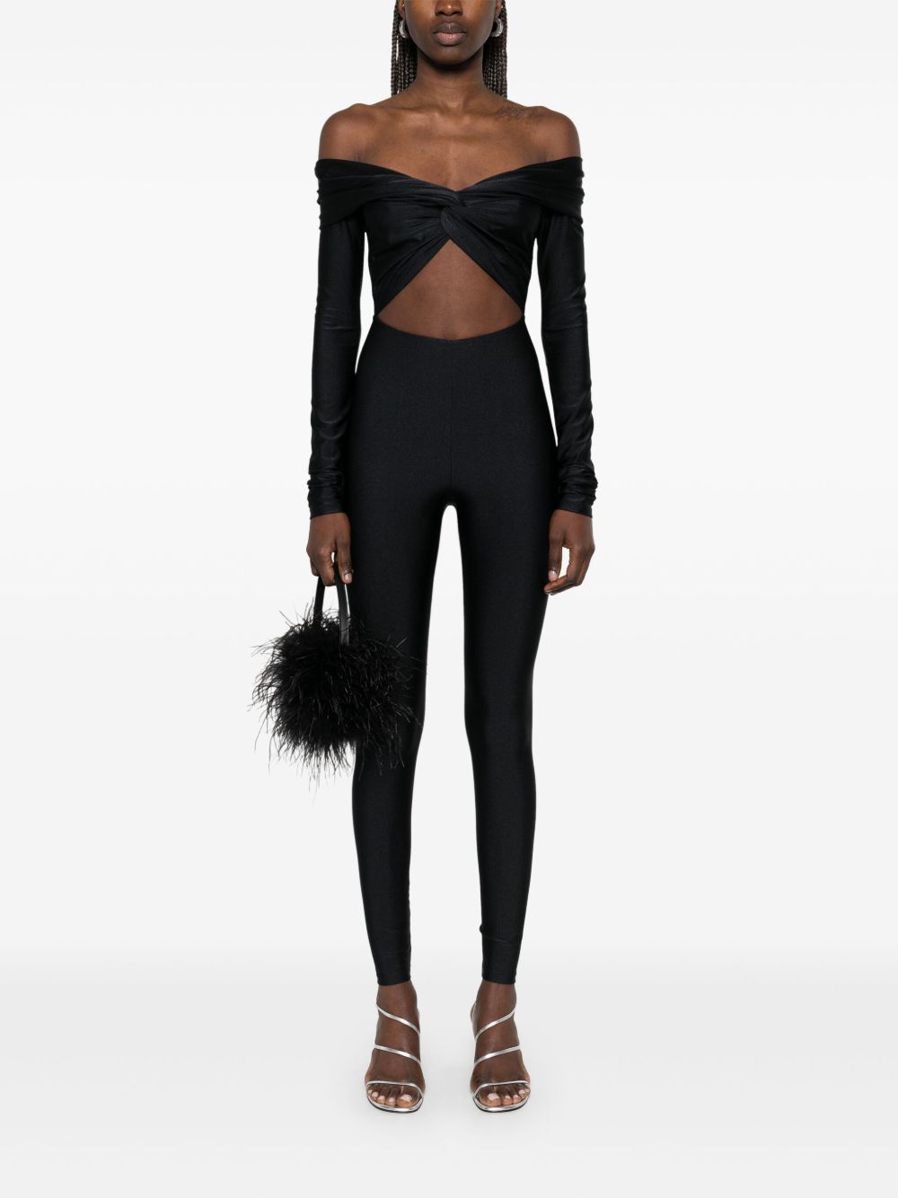 THE ANDAMANE Kendall jumpsuit - Zwart