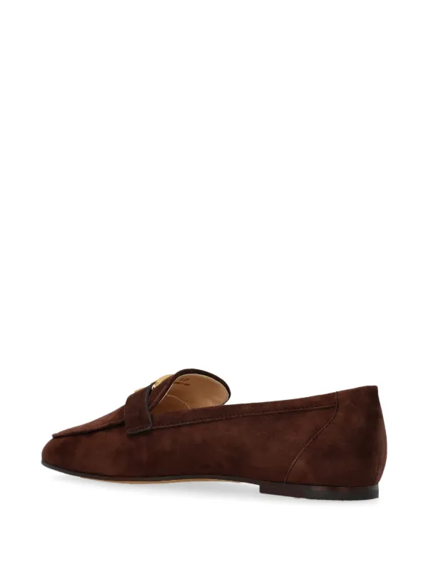 Tod's レザーローファー | ブラウン | FARFETCH JP