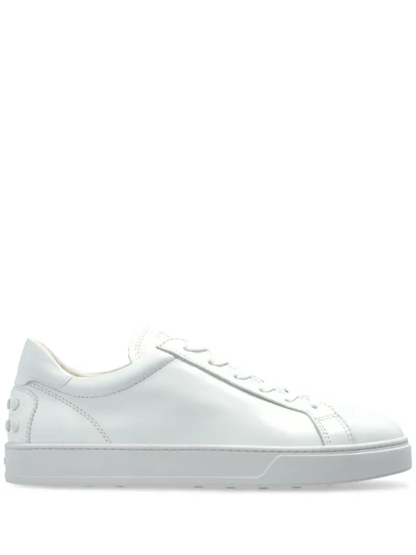TOD'S ホワイトレザー スニーカー Tod's レザースニーカー | ホワイト | FARFETCH JP