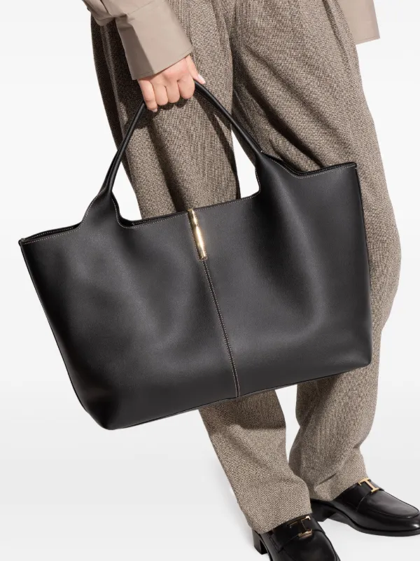 Tod's レザーハンドバッグ | ブラック | FARFETCH JP