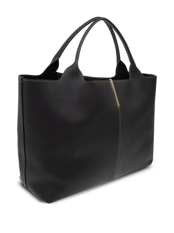 Tod's レザーハンドバッグ | ブラック | FARFETCH JP