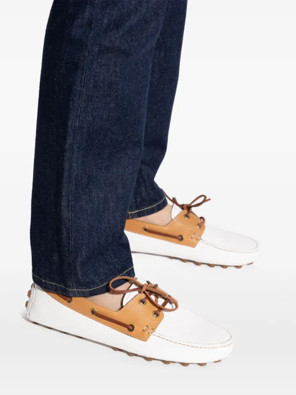 ローファー・オックスフォード TODS Women Laced up Shoes 8813653 XXW10L0IZ01 U785 P70 WHITE Tod's lace-up Loafers | White | FARFETCH