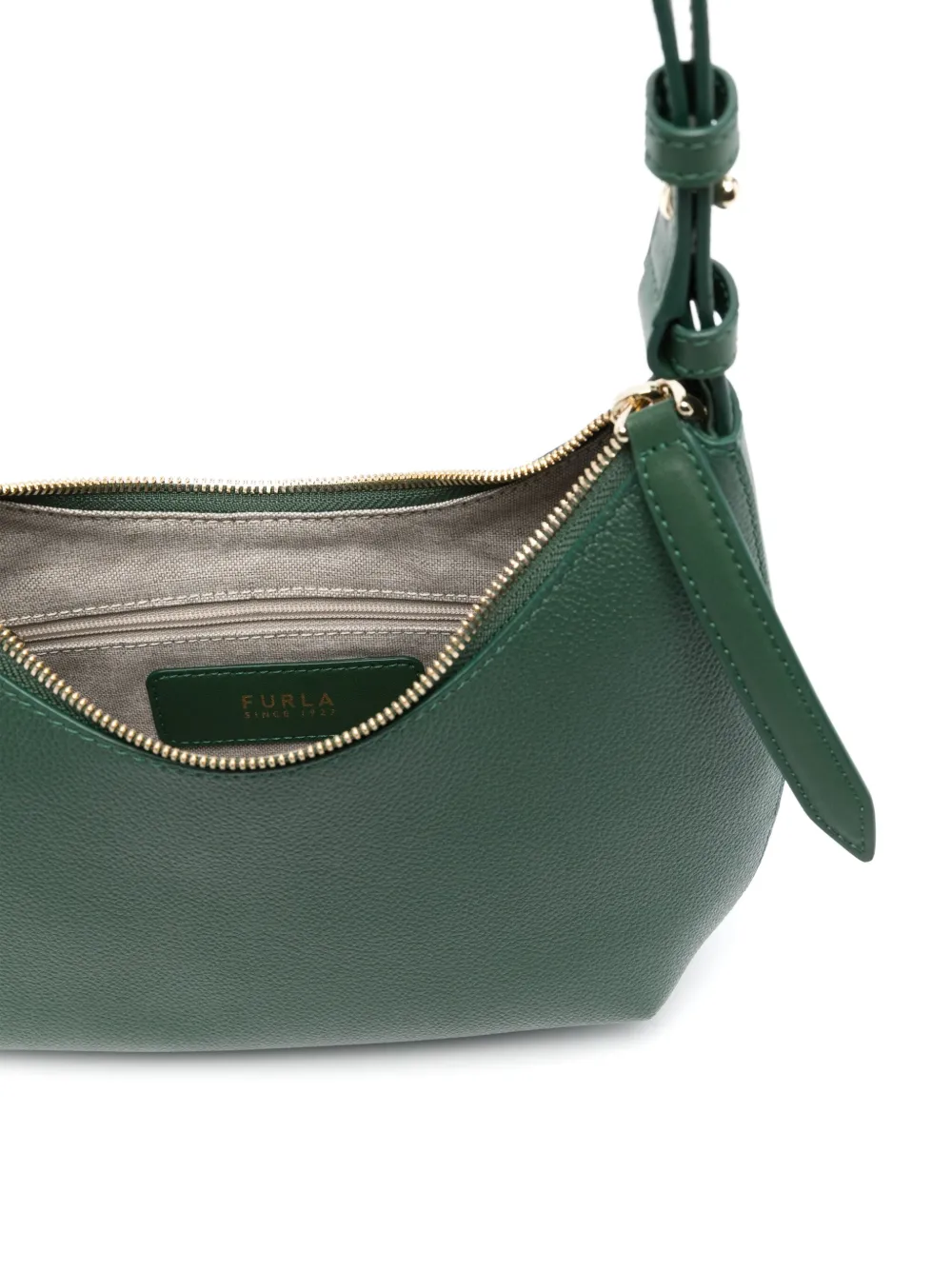 Furla Kleine Goccia crossbodytas Groen