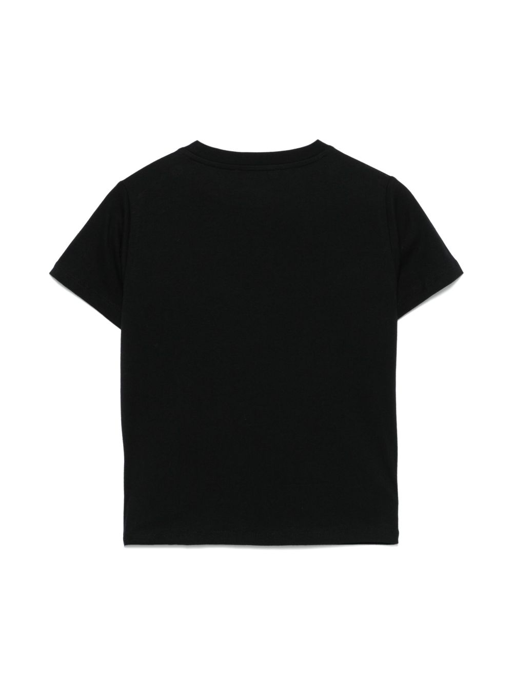 Balmain Kids T-shirt met geborduurd logo - Zwart