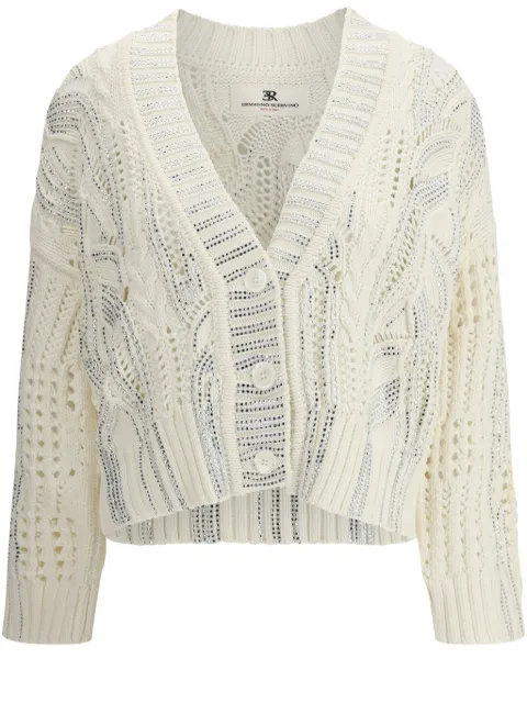Ermanno Scervino rhinestone-embellished cardigan 