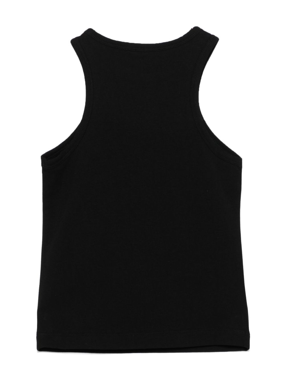 Balmain Kids Tanktop met rubberen logo - Zwart