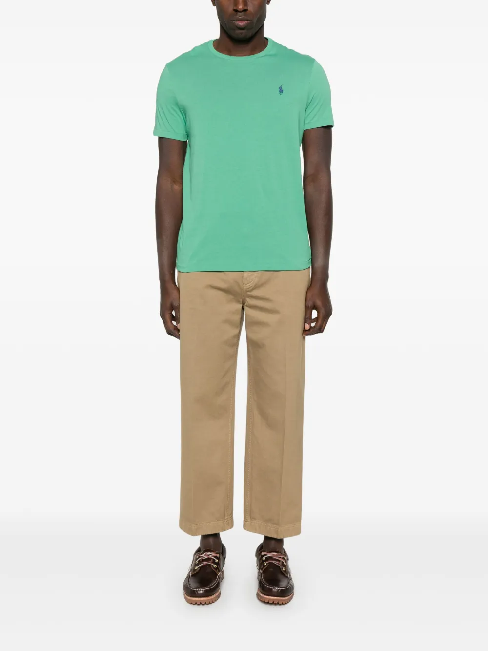 Polo Ralph Lauren T-shirt met borduurwerk Groen