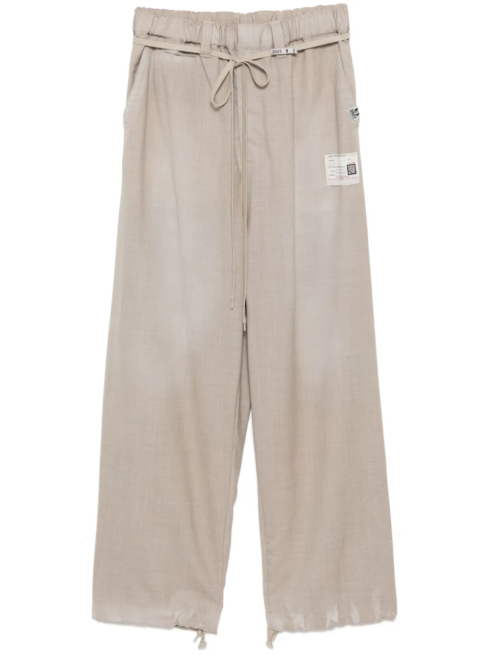 Maison MIHARA YASUHIRO wool pants